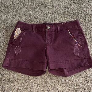 American eagle embroidered shorts